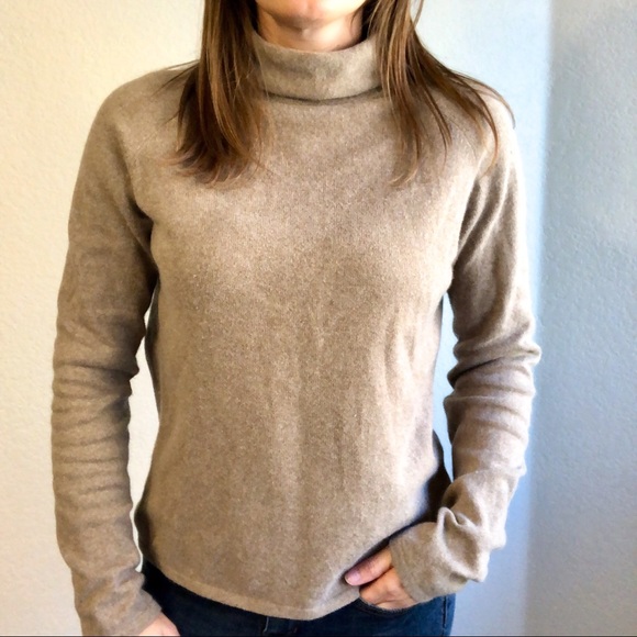 J. Crew Sweaters - J. Crew cotton cashmere turtleneck sweater